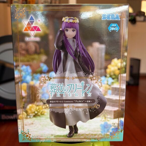 NIB SEGA Luminasta Frieren: Beyond Journey's End Flower Garden ~ Fern Figure - Picture 2 of 5